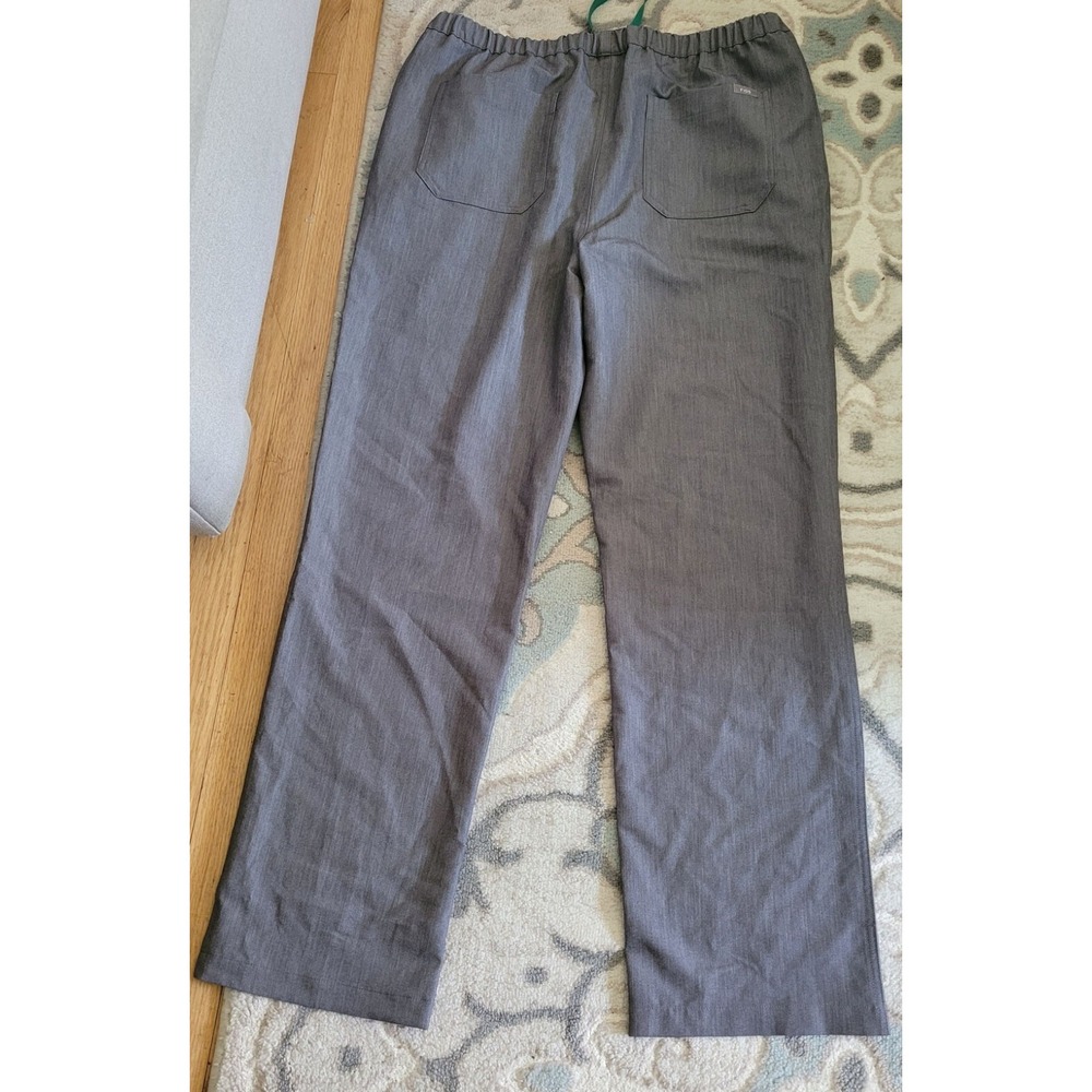 FIGS Technical Pisco Basic Scrub Pants Men Sz Large Graphite Drawstring Medical